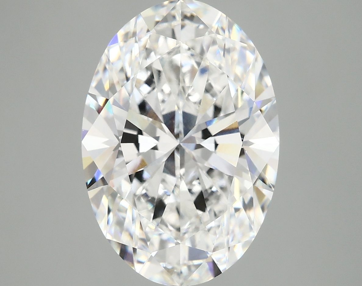 5.09 ct. oval Lab Grown Diamond front image