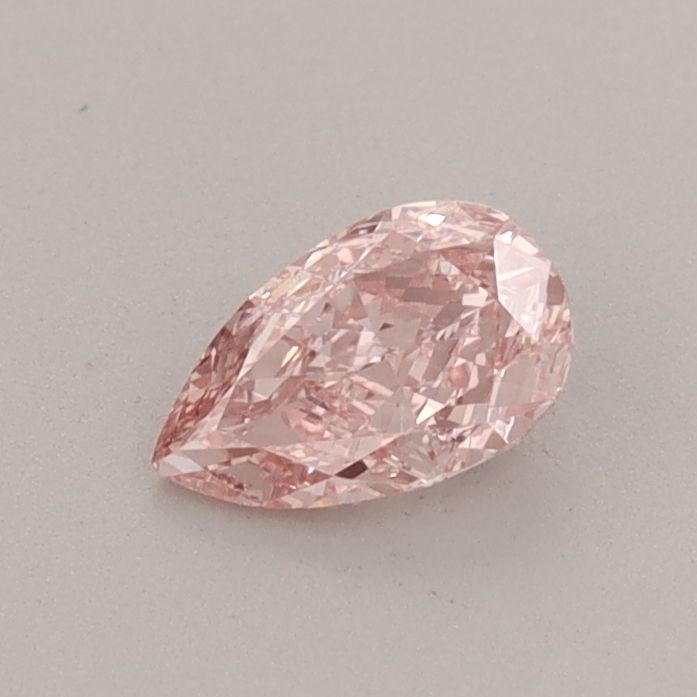 0.39 CT Fancy Vivid Pink PEAR