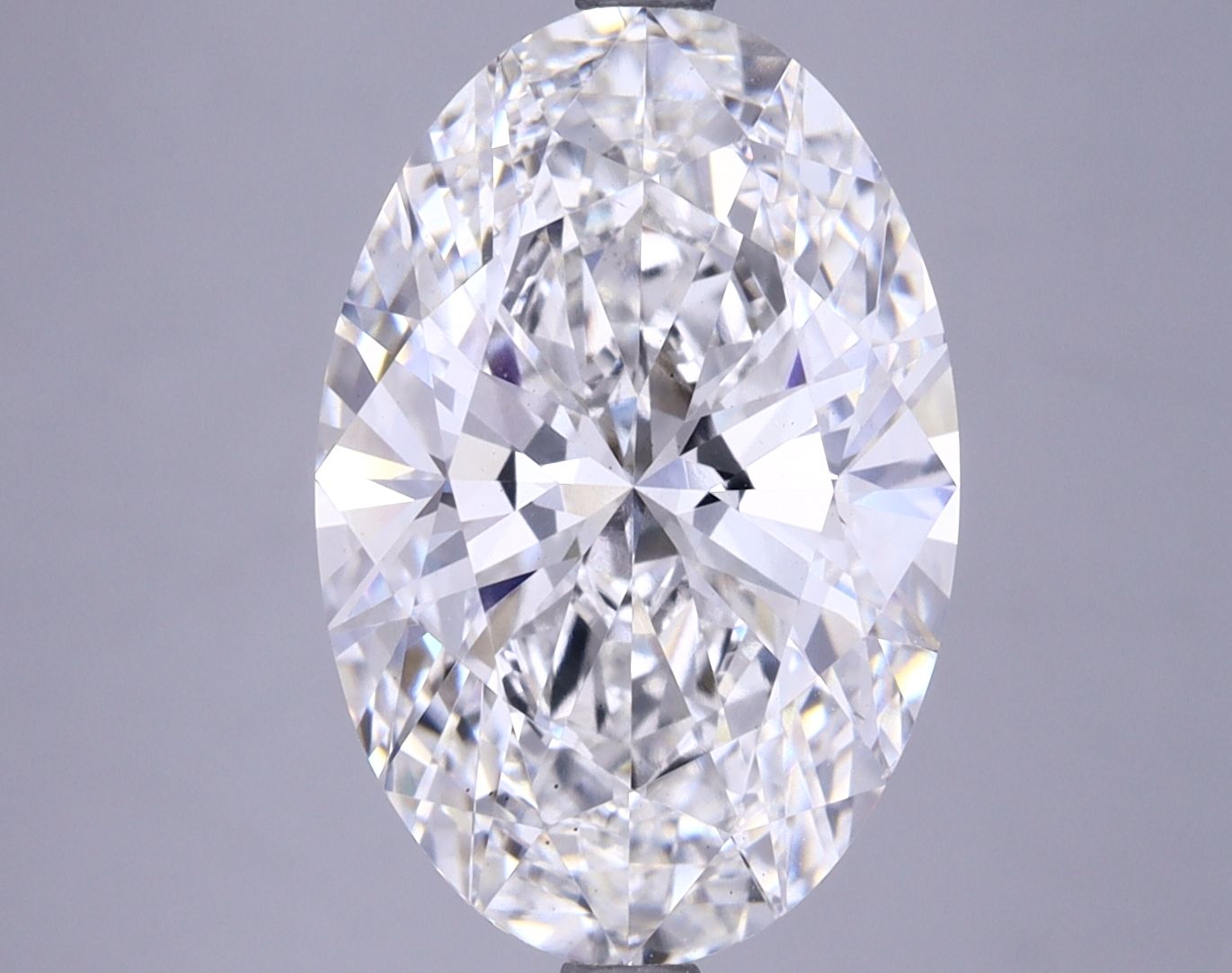 5.24 ct. oval Lab Grown Diamond front image