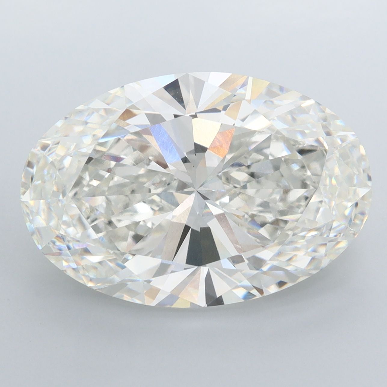 8.51 ct. oval Lab Grown Diamond front image