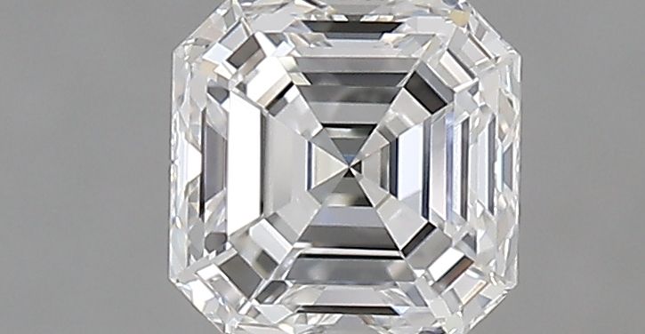 Diamant Asscher 0.74 ct - Couleur E - Pureté VVS1