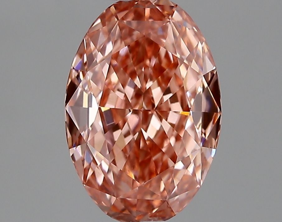 1.07 CT Fancy Vivid Pink OVAL