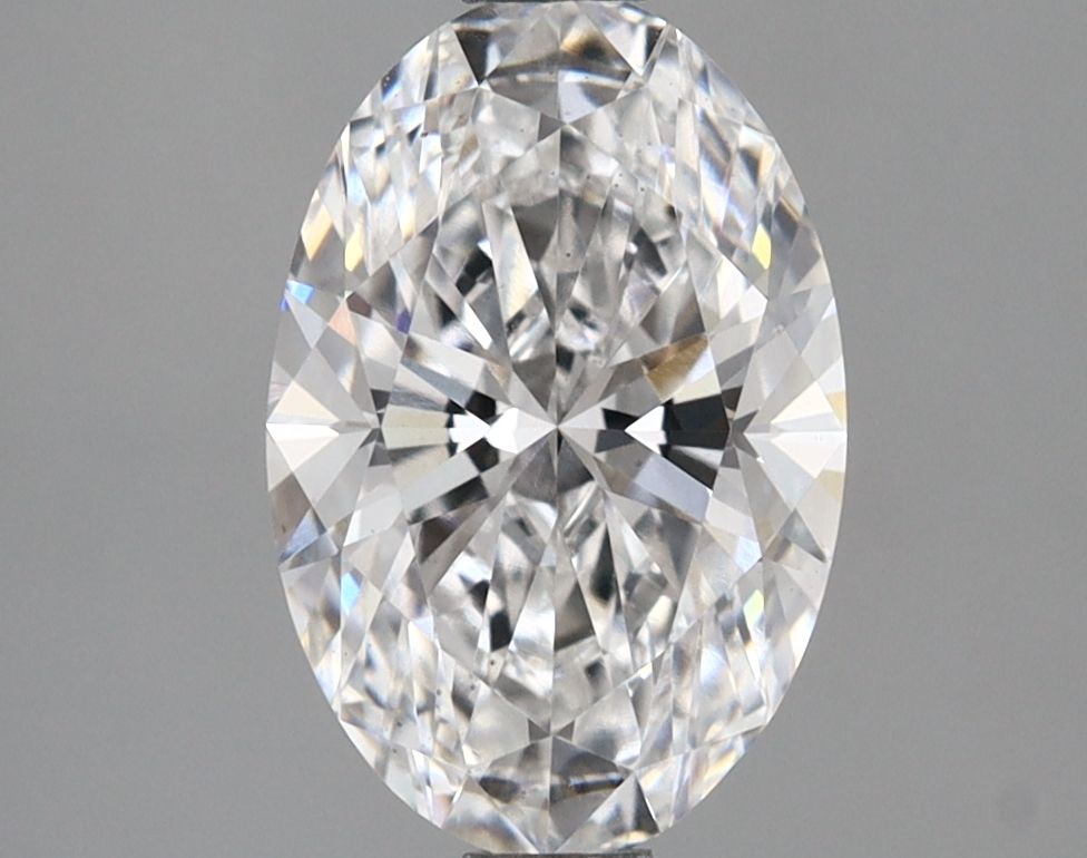 1.67 ct. oval Lab Grown Diamond front image
