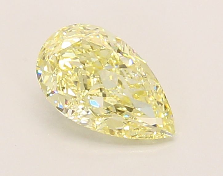 1.04 CT Fancy Yellow PEAR