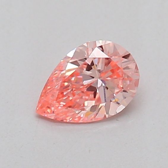 0.2 CT Fancy Vivid Pink PEAR