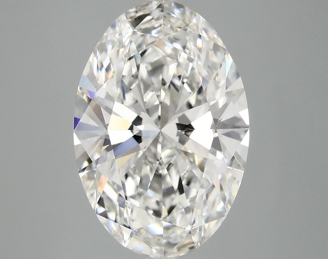 4.91 ct. oval Lab Grown Diamond front image