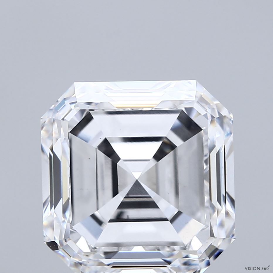 7.01 ct. asscher Lab Grown Diamond front image
