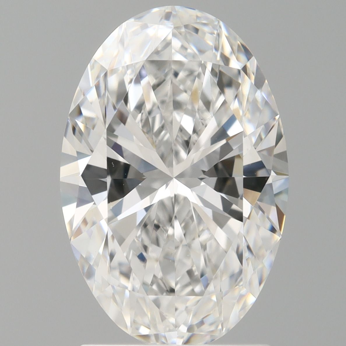 2.09 ct. oval Lab Grown Diamond front image