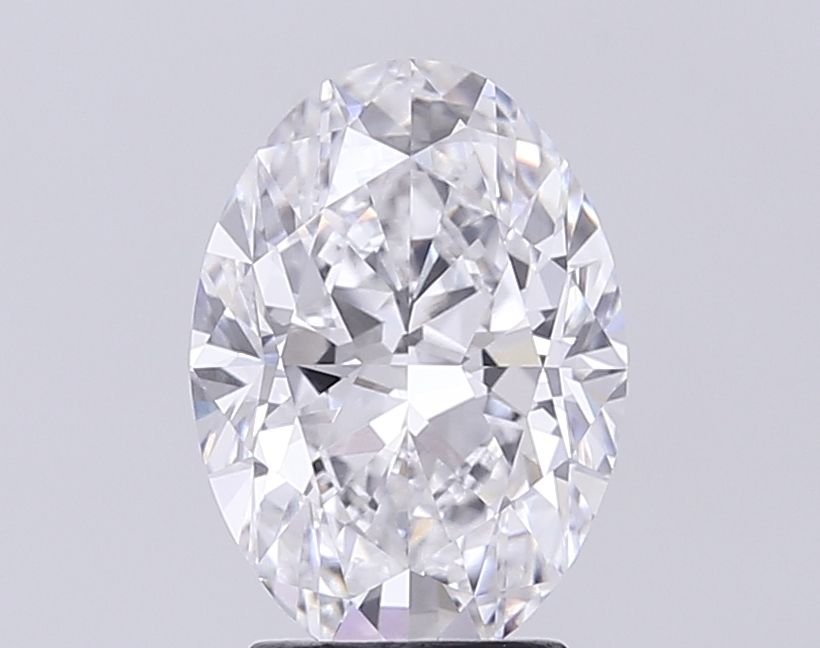 3.01 ct. oval Lab Grown Diamond front image