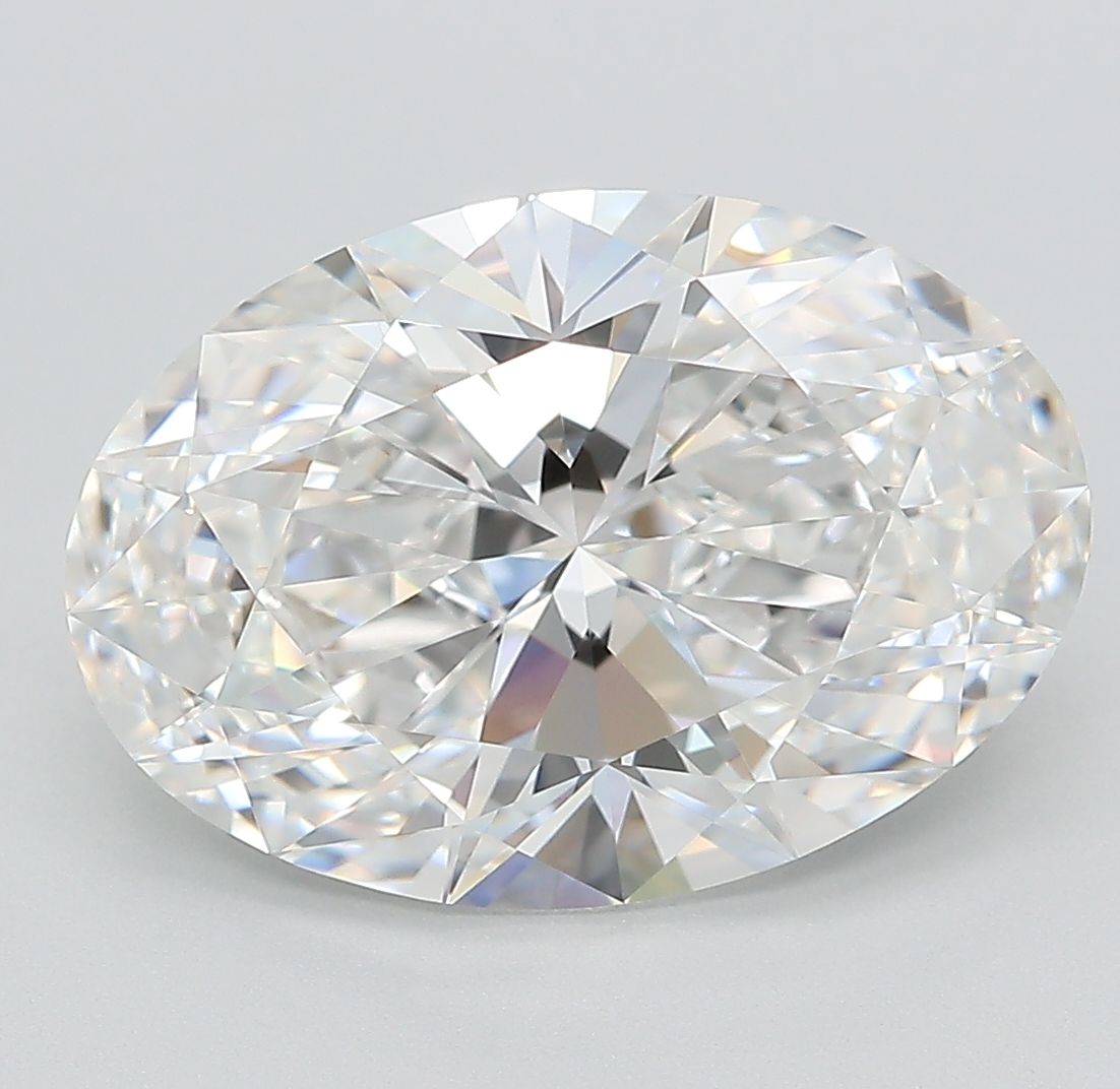 5.03 ct. oval Lab Grown Diamond front image