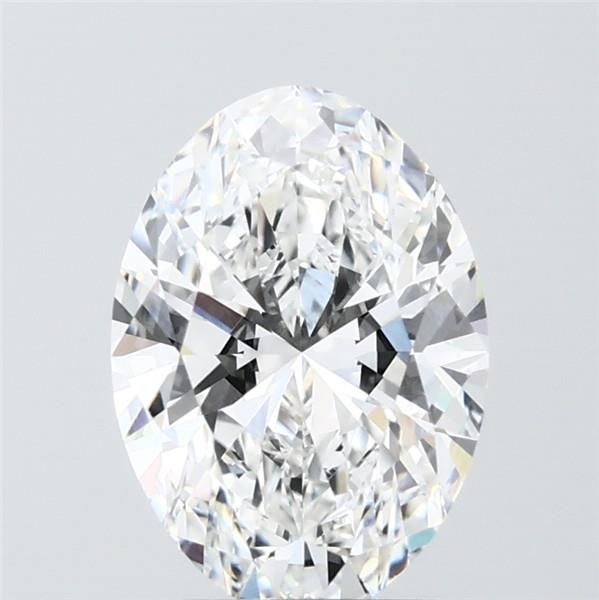 2.55 ct. oval Lab Grown Diamond front image