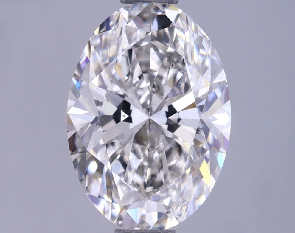 1.37 ct. oval Lab Grown Diamond front image