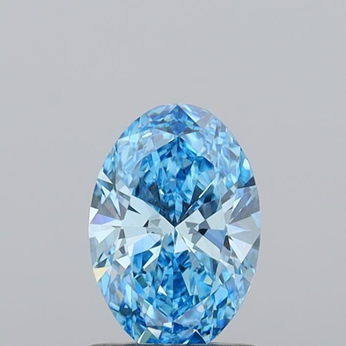 1.01 CT Fancy Vivid Blue OVAL