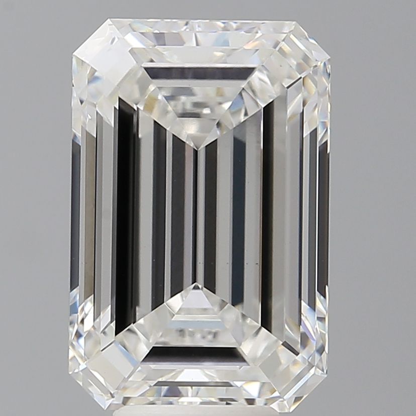 7.08 ct. emerald Lab Grown Diamond front image