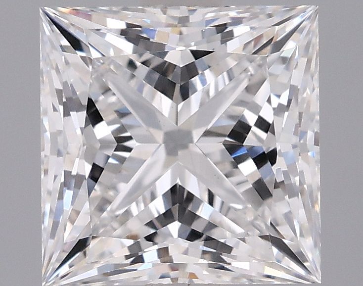 2.12 ct. princess Lab Grown Diamond front image