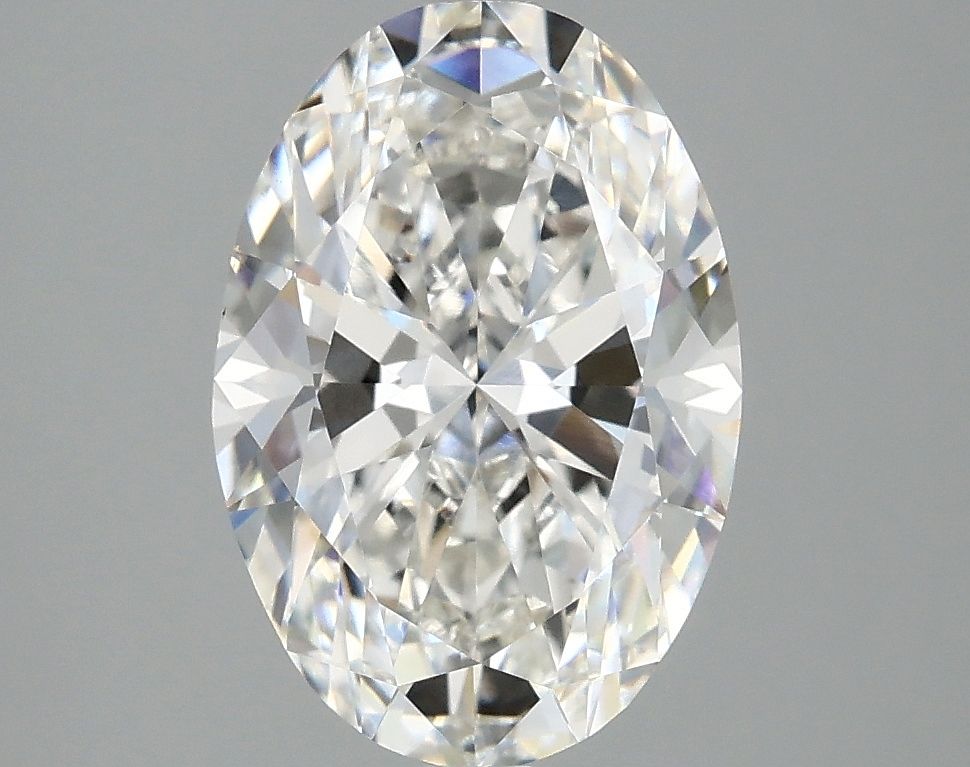 2.87 ct. oval Lab Grown Diamond front image