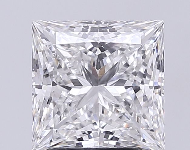 3.02 ct. princess Lab Grown Diamond front image