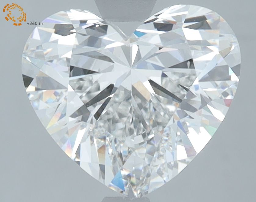 2.80 ct. heart Lab Grown Diamond front image