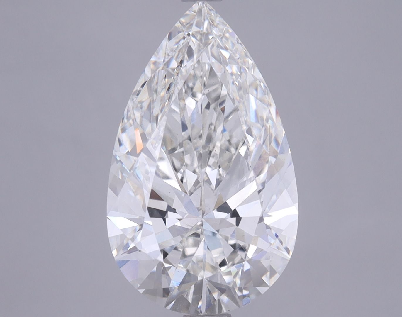 4.10 ct. pear Lab Grown Diamond front image