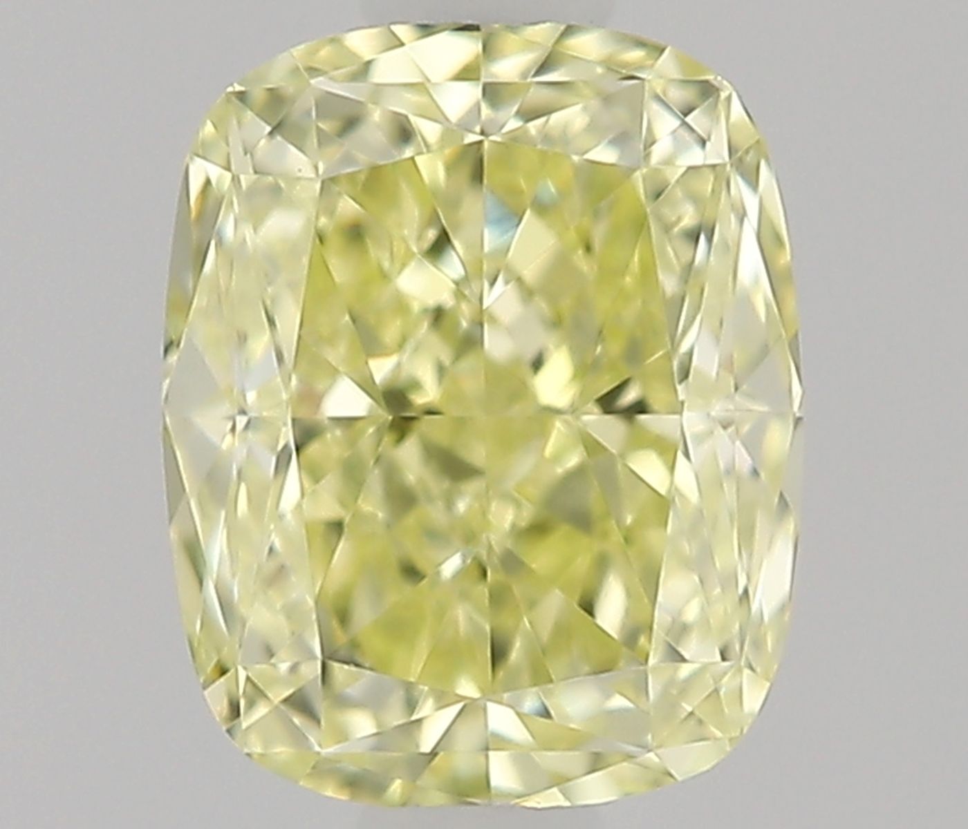 Diament 0.34 ct Fancy Light Yellow/VVS2