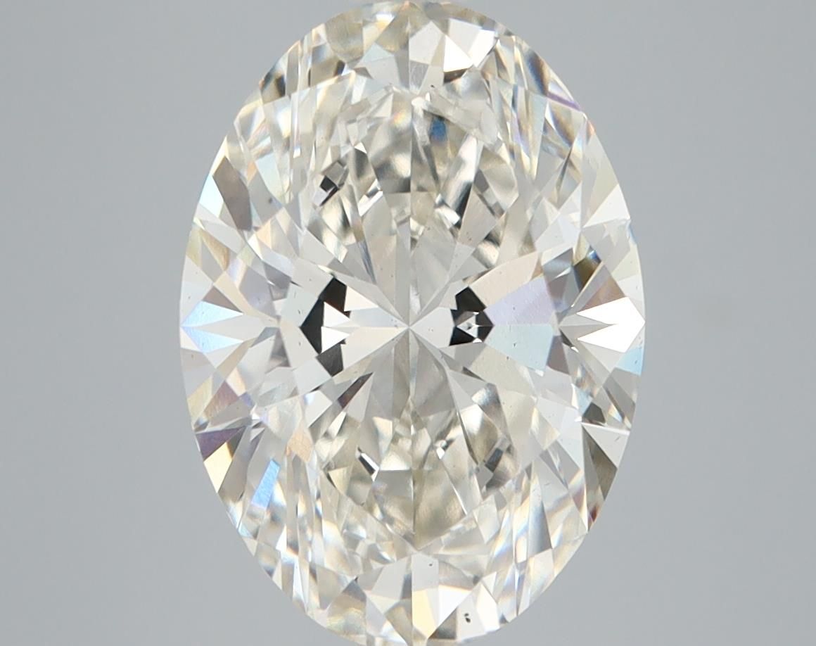 4.07 ct. oval Lab Grown Diamond front image