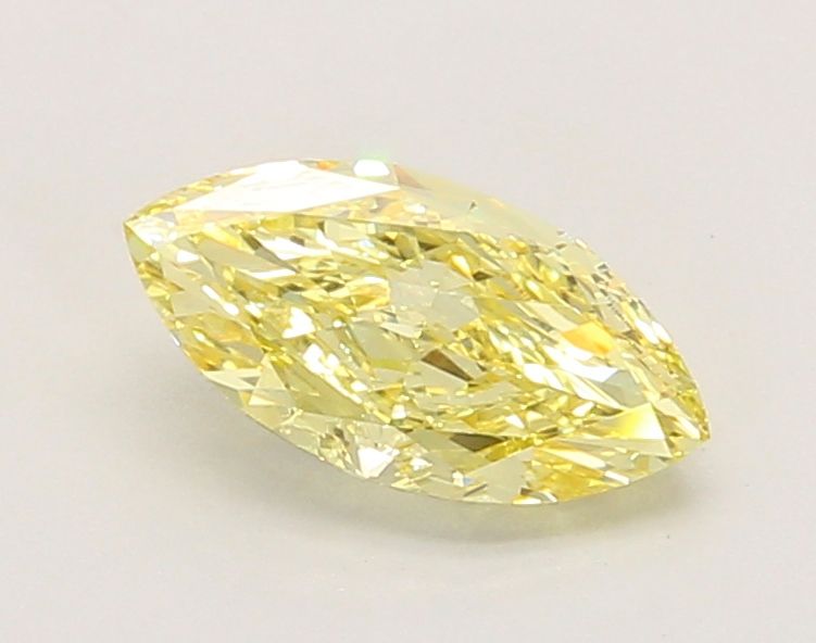 1.04 CT Fancy Intense Yellow MARQUISE