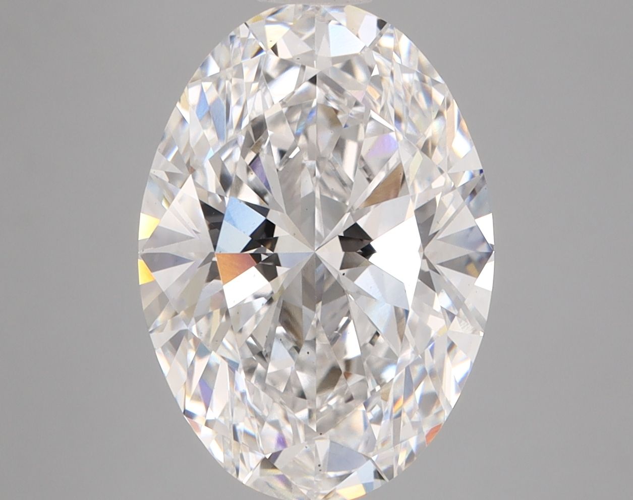 4.85 ct. oval Lab Grown Diamond front image