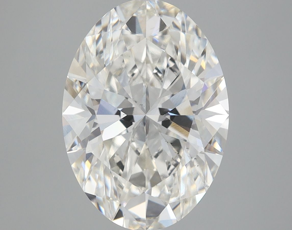 4.09 ct. oval Lab Grown Diamond front image