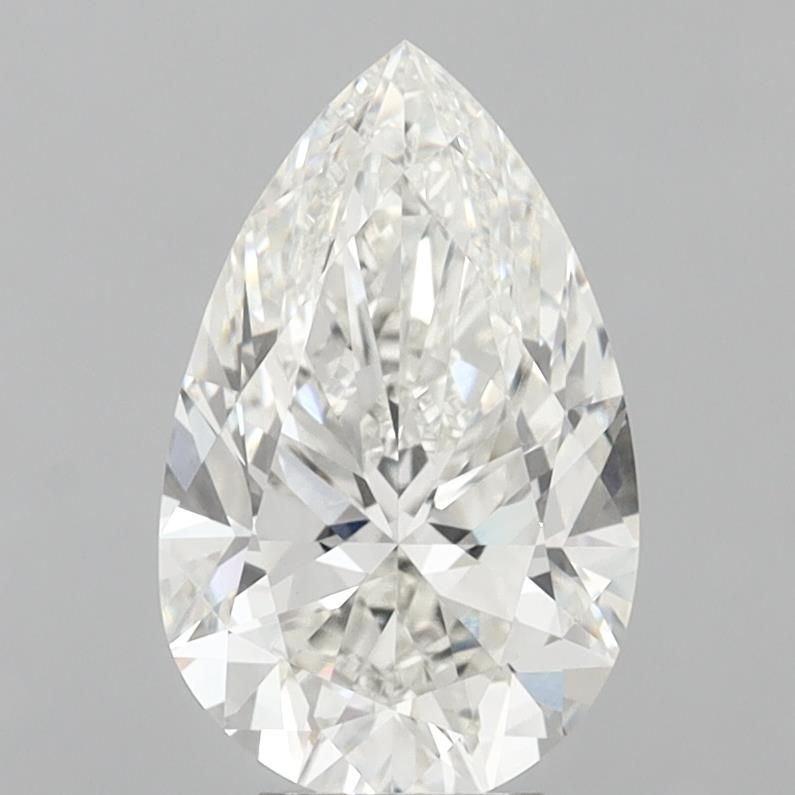 6.00 ct. pear Lab Grown Diamond front image