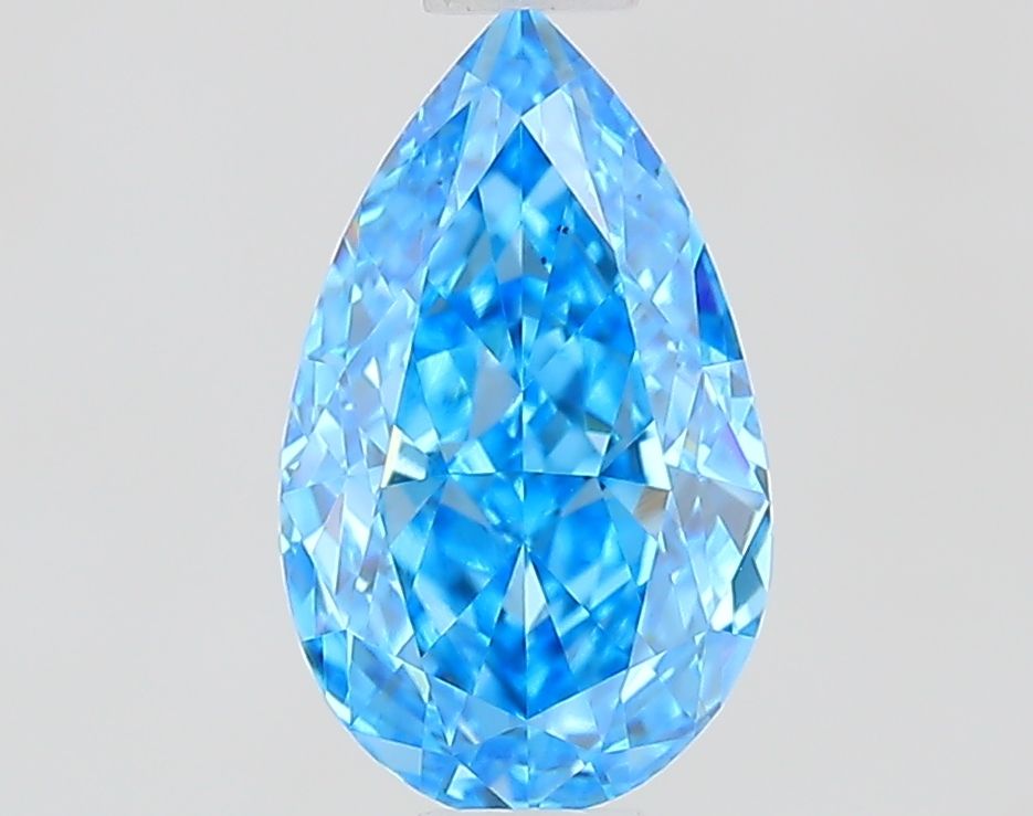 1.0 CT Fancy Vivid Blue PEAR