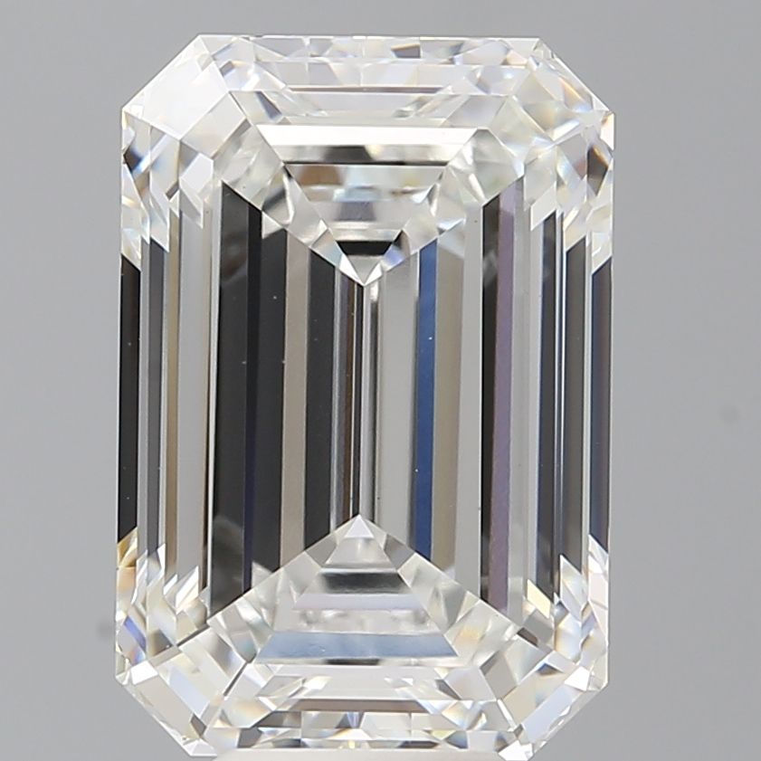 8.10 ct. emerald Lab Grown Diamond front image
