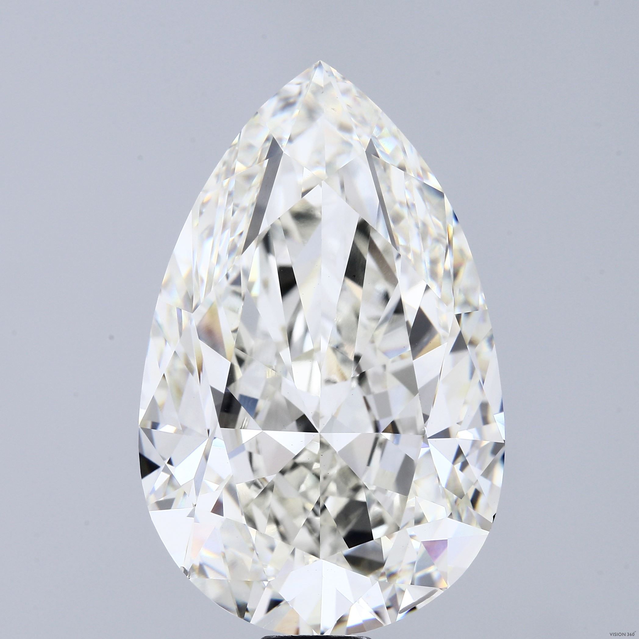 40.18 ct. pear Lab Grown Diamond front image