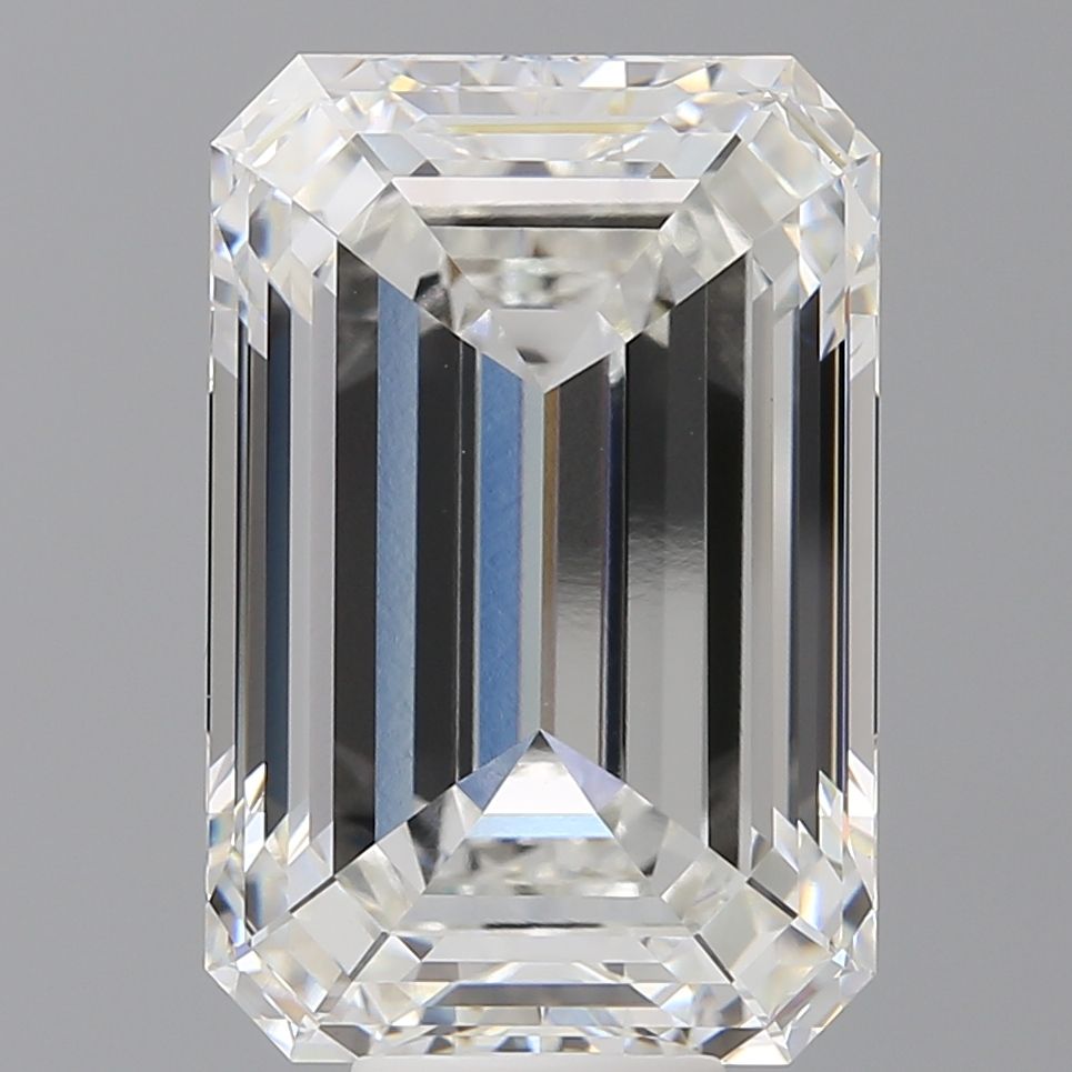 12.09 ct. emerald Lab Grown Diamond front image