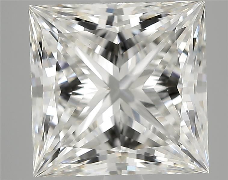 4.10ct Princess diamond