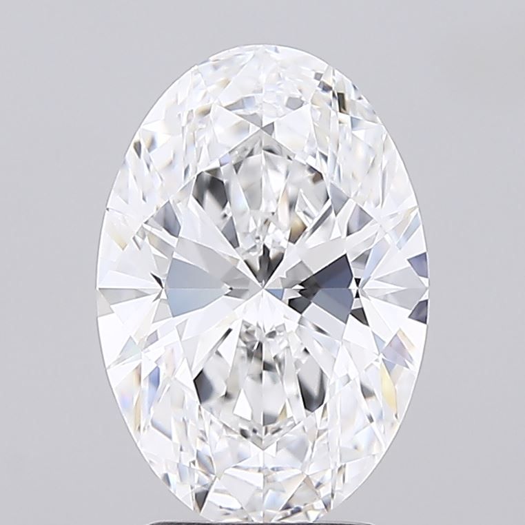 2.93 ct. oval Lab Grown Diamond front image