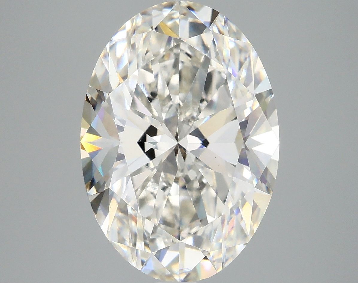 5.03 ct. oval Lab Grown Diamond front image