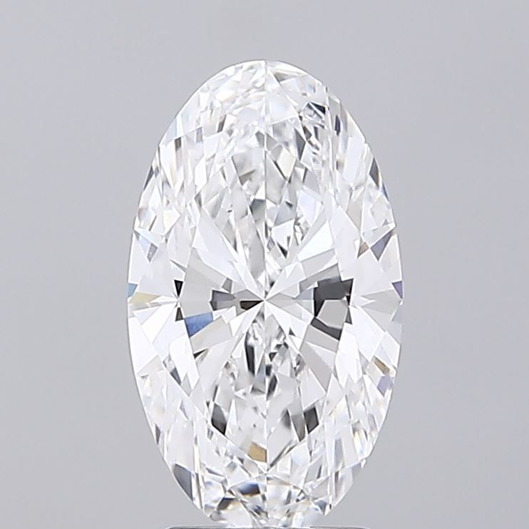 3.01 ct. oval Lab Grown Diamond front image