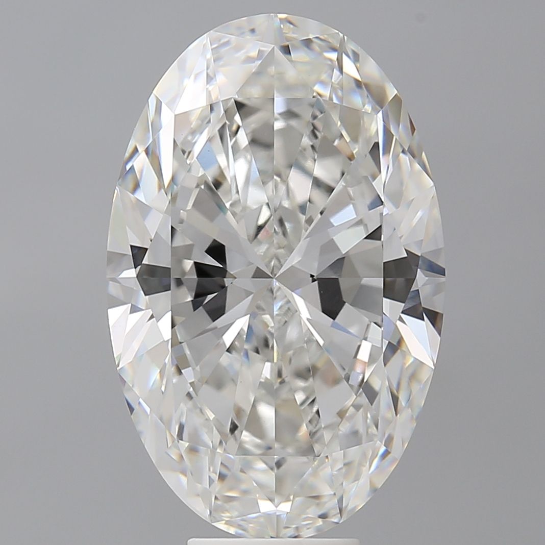 9.57 ct. oval Lab Grown Diamond front image