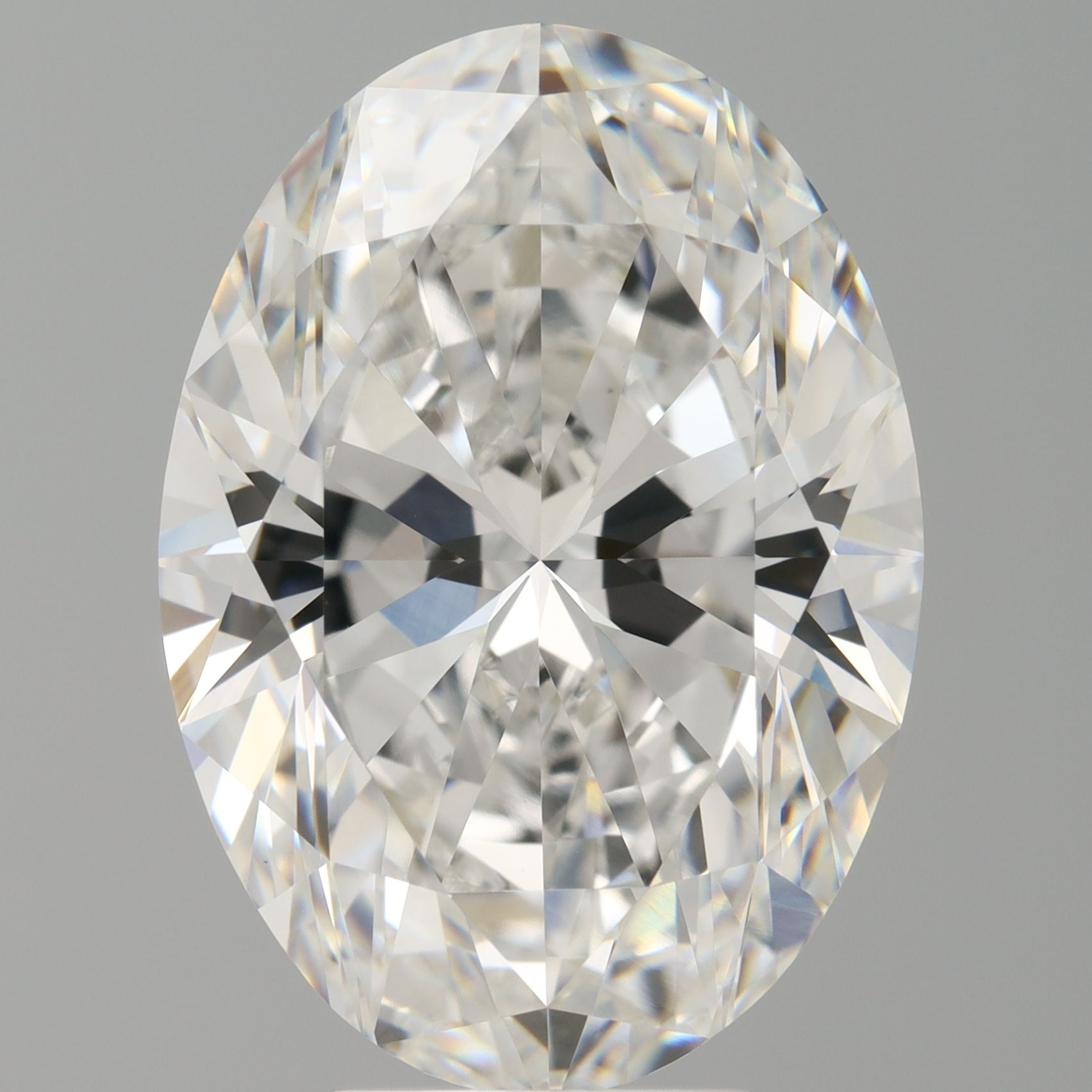 7.08 ct. oval Lab Grown Diamond front image