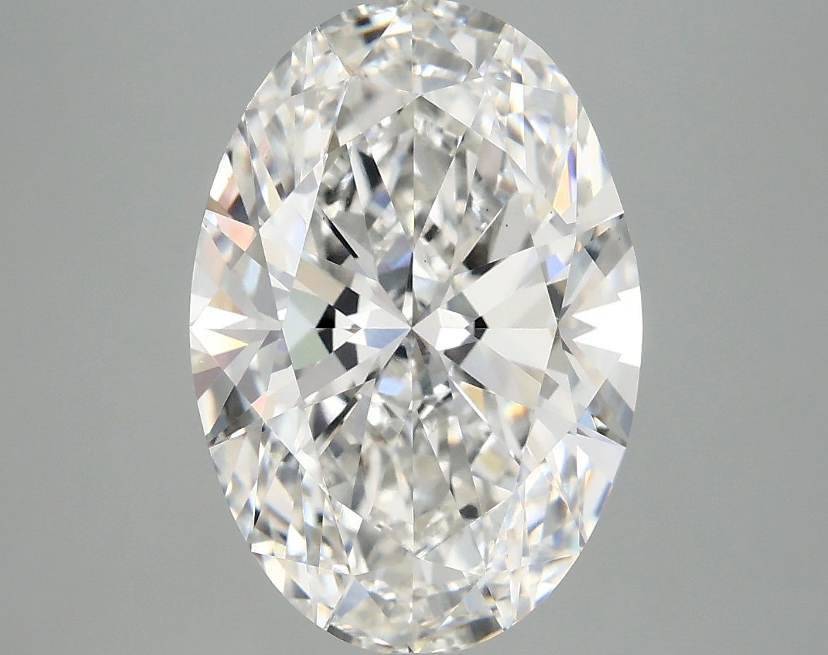 5.05 ct. oval Lab Grown Diamond front image