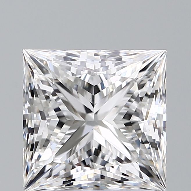 2.08 ct. princess Lab Grown Diamond front image