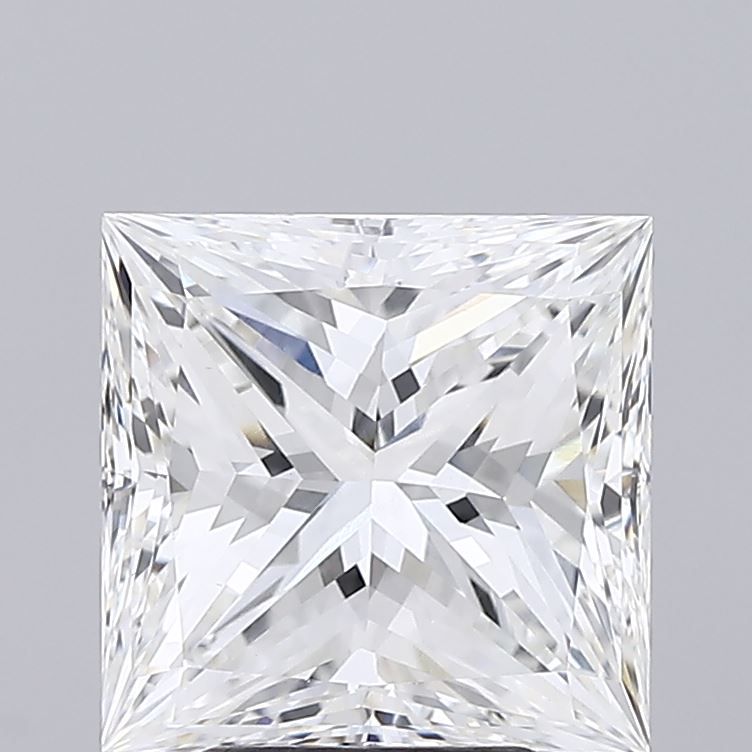 4.02 ct. princess Lab Grown Diamond front image