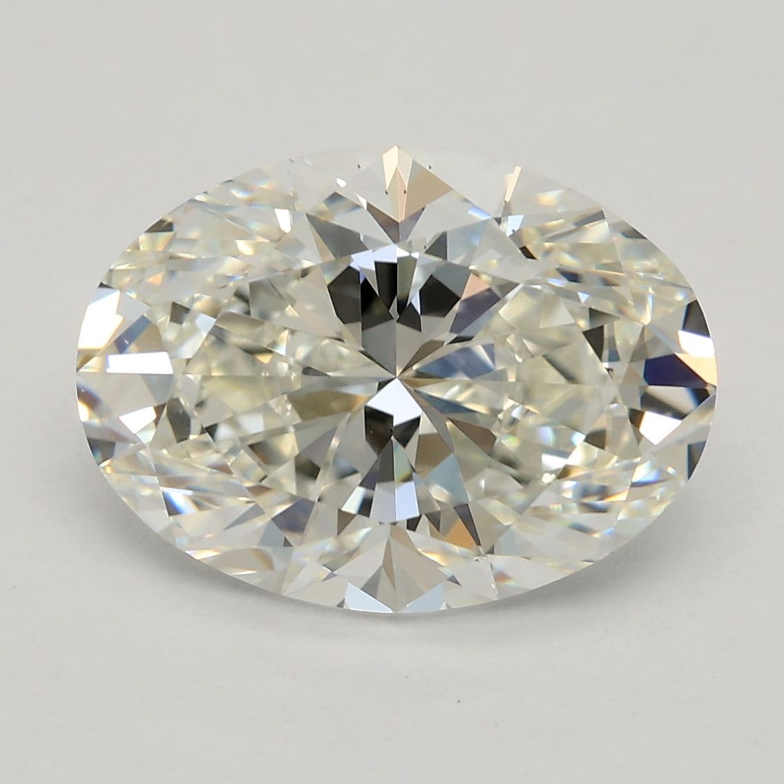 3.04 ct. oval Lab Grown Diamond front image