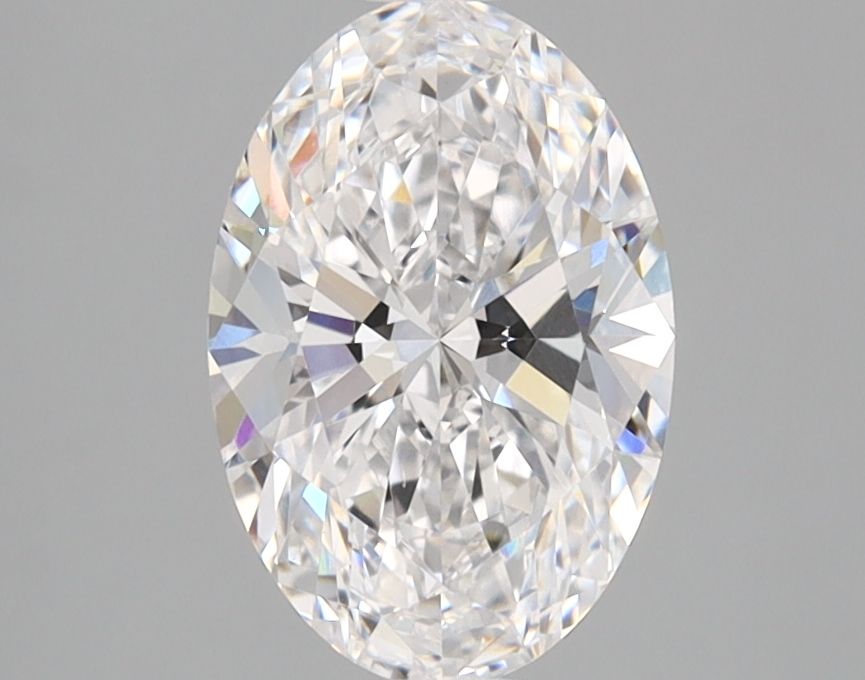 1.57 ct. oval Lab Grown Diamond front image