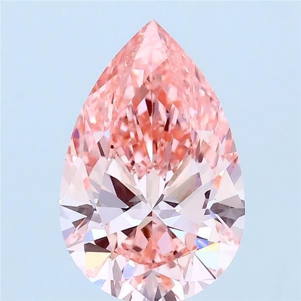 1.51 CT Fancy Vivid Pink PEAR