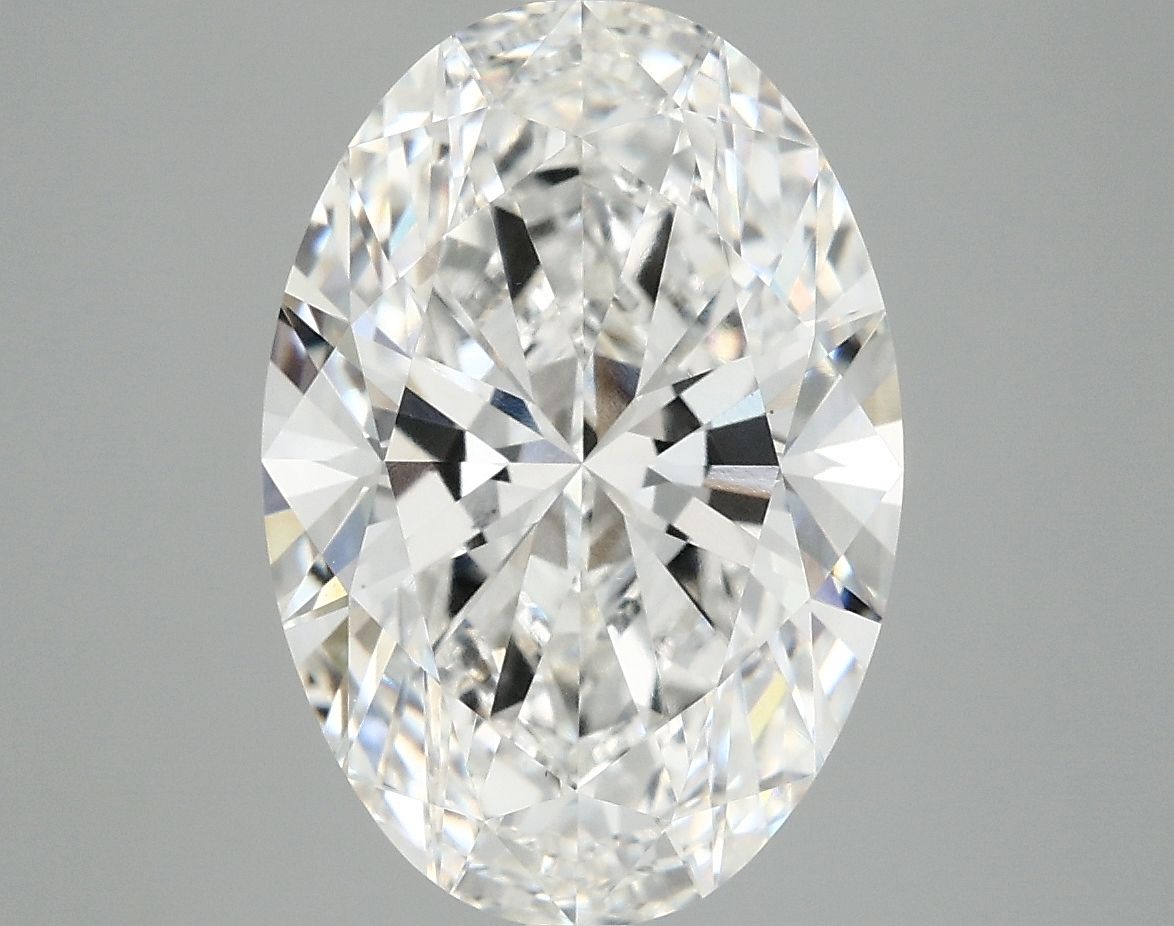 5.09 ct. oval Lab Grown Diamond front image