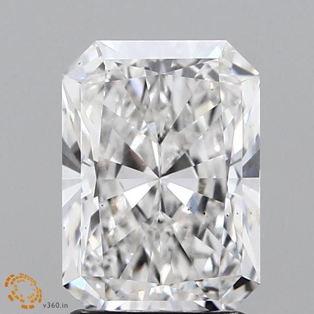 2.10 ct. radiant Lab Grown Diamond front image