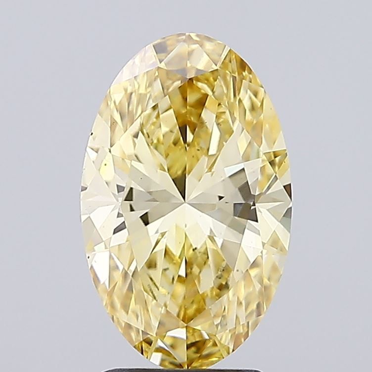 3.02 ct. oval Lab Grown Diamond front image
