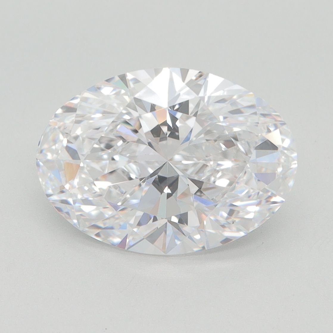 3.08 ct. oval Lab Grown Diamond front image