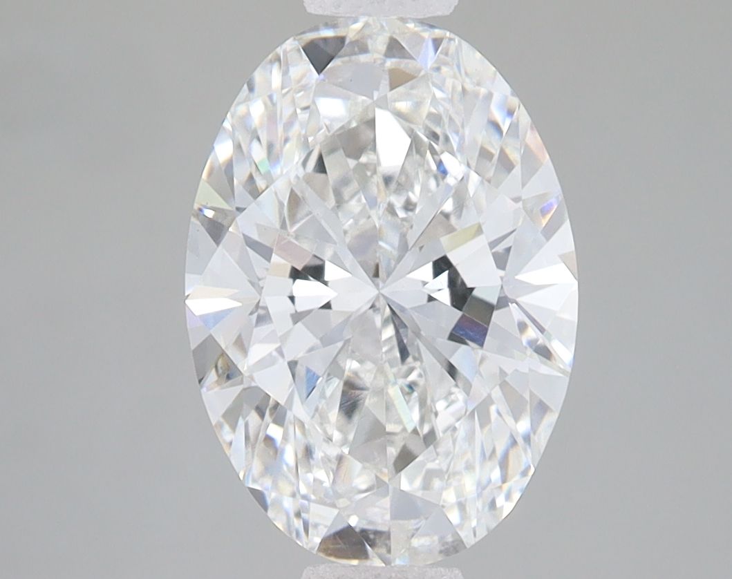 2.72 ct. oval Lab Grown Diamond front image